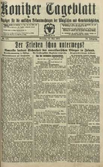 Konitzer Tageblatt.Amtliches Publikations=Organ, nr125