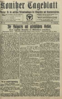 Konitzer Tageblatt.Amtliches Publikations=Organ, nr128