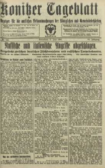 Konitzer Tageblatt.Amtliches Publikations=Organ, nr140