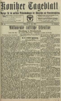 Konitzer Tageblatt.Amtliches Publikations=Organ, nr143