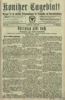 Konitzer Tageblatt.Amtliches Publikations=Organ, nr152