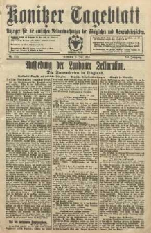 Konitzer Tageblatt.Amtliches Publikations=Organ, nr153