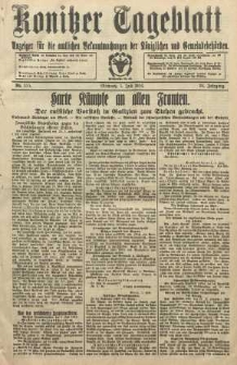 Konitzer Tageblatt.Amtliches Publikations=Organ, nr155