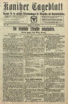 Konitzer Tageblatt.Amtliches Publikations=Organ, nr169