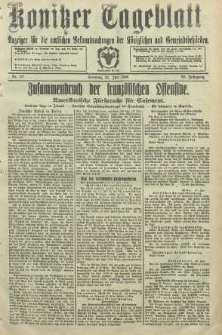 Konitzer Tageblatt.Amtliches Publikations=Organ, nr171