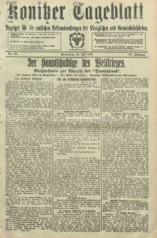 Konitzer Tageblatt.Amtliches Publikations=Organ, nr176