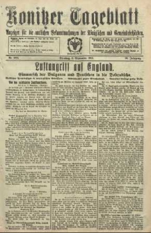 Konitzer Tageblatt.Amtliches Publikations=Organ, nr208