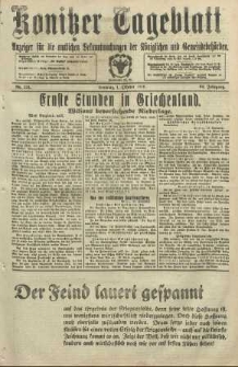Konitzer Tageblatt.Amtliches Publikations=Organ, nr231