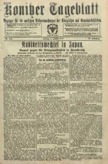 Konitzer Tageblatt.Amtliches Publikations=Organ, nr235