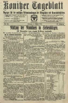 Konitzer Tageblatt.Amtliches Publikations=Organ, nr239