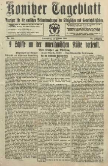 Konitzer Tageblatt.Amtliches Publikations=Organ, nr240