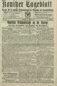 Konitzer Tageblatt.Amtliches Publikations=Organ, nr251