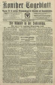 Konitzer Tageblatt.Amtliches Publikations=Organ, nr254