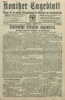 Konitzer Tageblatt.Amtliches Publikations=Organ, nr260