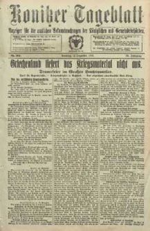 Konitzer Tageblatt.Amtliches Publikations=Organ, nr284