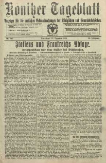Konitzer Tageblatt.Amtliches Publikations=Organ, nr295