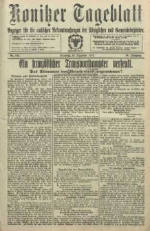 Konitzer Tageblatt.Amtliches Publikations=Organ, nr297