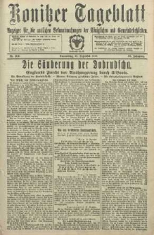 Konitzer Tageblatt.Amtliches Publikations=Organ, nr299
