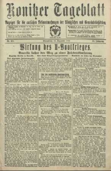 Konitzer Tageblatt.Amtliches Publikations=Organ, nr301