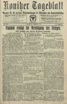 Konitzer Tageblatt.Amtliches Publikations=Organ, nr304