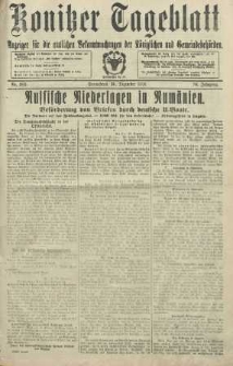 Konitzer Tageblatt.Amtliches Publikations=Organ, nr305