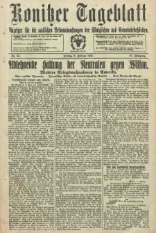 Konitzer Tageblatt.Amtliches Publikations=Organ, nr33