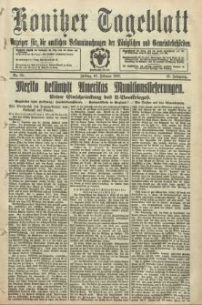 Konitzer Tageblatt.Amtliches Publikations=Organ, nr39
