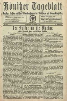 Konitzer Tageblatt.Amtliches Publikations=Organ, nr40