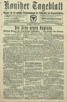 Konitzer Tageblatt.Amtliches Publikations=Organ, nr59