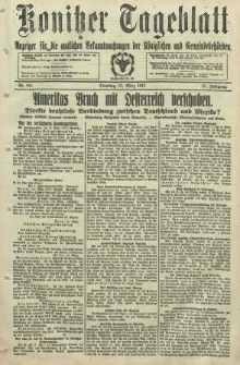 Konitzer Tageblatt.Amtliches Publikations=Organ, nr60