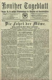 Konitzer Tageblatt.Amtliches Publikations=Organ, nr73