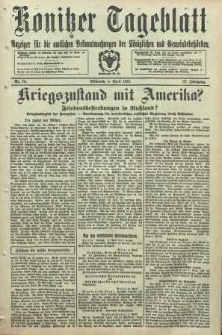 Konitzer Tageblatt.Amtliches Publikations=Organ, nr79