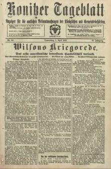 Konitzer Tageblatt.Amtliches Publikations=Organ, nr80