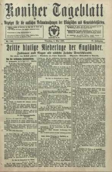 Konitzer Tageblatt.Amtliches Publikations=Organ, nr100