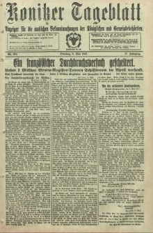 Konitzer Tageblatt.Amtliches Publikations=Organ, nr106