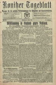 Konitzer Tageblatt.Amtliches Publikations=Organ, nr113