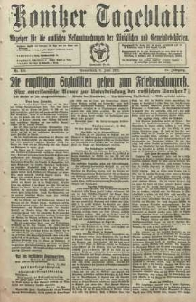 Konitzer Tageblatt.Amtliches Publikations=Organ, nr126