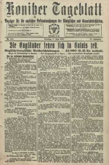 Konitzer Tageblatt.Amtliches Publikations=Organ, nr128