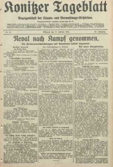 Konitzer Tageblatt.Amtliches Publikations=Organ, nr49