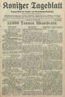 Konitzer Tageblatt.Amtliches Publikations=Organ, nr60