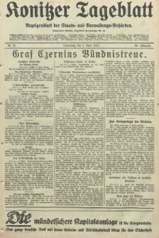 Konitzer Tageblatt.Amtliches Publikations=Organ, nr78