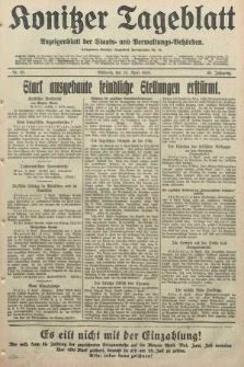 Konitzer Tageblatt.Amtliches Publikations=Organ, nr83