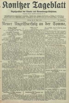 Konitzer Tageblatt.Amtliches Publikations=Organ, nr97