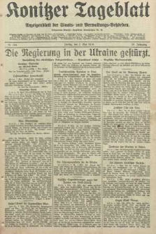 Konitzer Tageblatt.Amtliches Publikations=Organ, nr103
