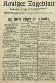 Konitzer Tageblatt.Amtliches Publikations=Organ, nr128
