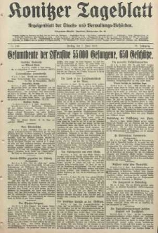Konitzer Tageblatt.Amtliches Publikations=Organ, nr131