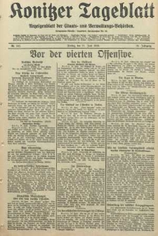 Konitzer Tageblatt.Amtliches Publikations=Organ, nr143