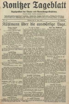 Konitzer Tageblatt.Amtliches Publikations=Organ, nr147