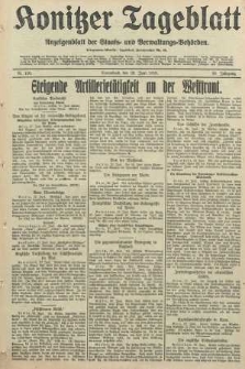 Konitzer Tageblatt.Amtliches Publikations=Organ, nr150
