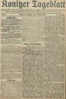 Konitzer Tageblatt.Amtliches Publikations=Organ, nr6